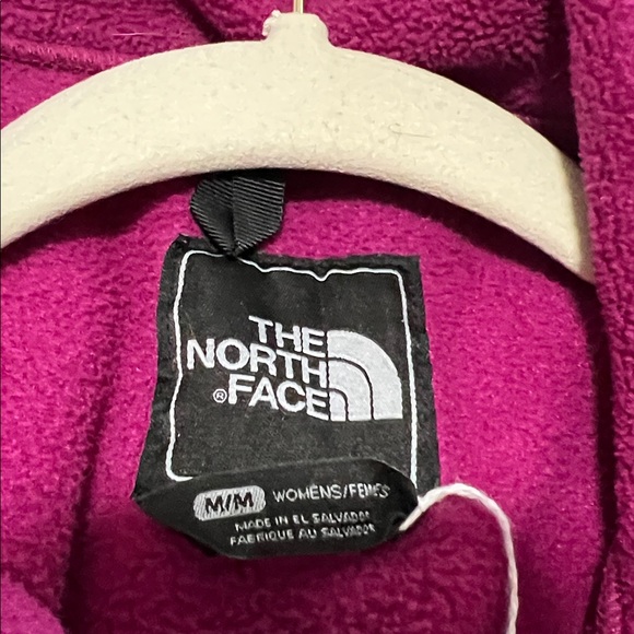 The North Face Women's Magenta and Purple Fleece Jacket med - Picture 4 of 13